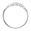 14k White Gold Initial Rings, Size 6 14k White Gold Initial Rings, Size 6