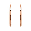 14k Rose Gold 15mm Endless Hoop Earrings 14k Rose Gold 15mm Endless Hoop Earrings