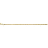 14k Yellow Gold Solid Small Charm 7" Bracelet 14k Yellow Gold Solid Small Charm 7" Bracelet