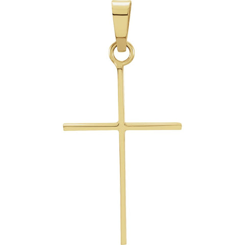 14k Yellow Gold 21x14mm Cross Pendant 14k Yellow Gold 21x14mm Cross Pendant