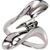 14k White Gold Fashion Ring, Size 6 14k White Gold Fashion Ring, Size 6