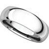 Sterling Silver 6mm Comfort Fit Band, Size 5.5