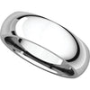 Sterling Silver 6mm Comfort Fit Band, Size 10 Sterling Silver 6mm Comfort Fit Band, Size 10
