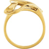 14k Yellow Gold Freeform Ring, Size 6 14k Yellow Gold Freeform Ring, Size 6