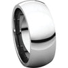 Sterling Silver 8mm Comfort Fit Band, Size 9.5