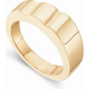 14k Yellow Gold Fashion Ring, Size 6 14k Yellow Gold Fashion Ring, Size 6