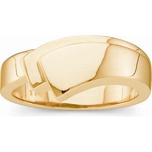 14k Yellow Gold Fashion Ring, Size 6 14k Yellow Gold Fashion Ring, Size 6