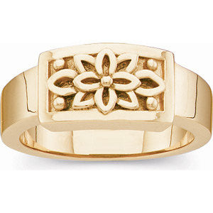 14k Yellow Gold Fashion Ring, Size 6 14k Yellow Gold Fashion Ring, Size 6