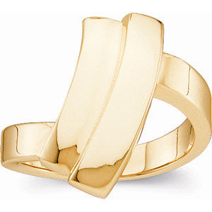 14k Yellow Gold Fashion Ring, Size 7 14k Yellow Gold Fashion Ring, Size 7
