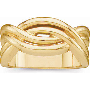 14k Yellow Gold Fashion Ring, Size 7 14k Yellow Gold Fashion Ring, Size 7