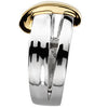 14K White & Yellow Gold Two-Tone Fashion Ring, Size 7 14K White & Yellow Gold Two-Tone Fashion Ring, Size 7