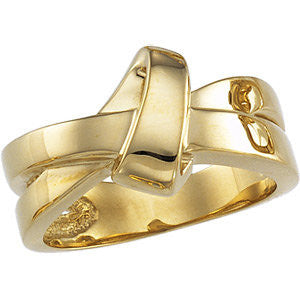 14k Yellow Gold Fashion Ring, Size 7 14k Yellow Gold Fashion Ring, Size 7