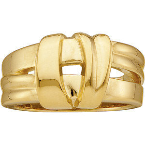 14k Yellow Gold Fashion Ring, Size 7 14k Yellow Gold Fashion Ring, Size 7