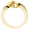 14k Yellow Gold Freeform Ring, Size 7 14k Yellow Gold Freeform Ring, Size 7