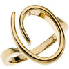Fashion Ring in 14k Yellow Gold, Size 7 Fashion Ring in 14k Yellow Gold, Size 7