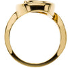 14k Yellow Gold Freeform Ring, Size 7 14k Yellow Gold Freeform Ring, Size 7