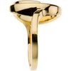 14k Yellow Gold Freeform Ring, Size 7 14k Yellow Gold Freeform Ring, Size 7