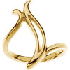 Fashion Ring in 10K Yellow Gold (Size 6) Fashion Ring in 10K Yellow Gold (Size 6)