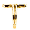 14k Yellow Gold Freeform Ring, Size 7 14k Yellow Gold Freeform Ring, Size 7