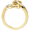 14k Yellow Gold Fashion Ring, Size 7 14k Yellow Gold Fashion Ring, Size 7