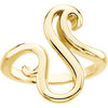 14k Yellow Gold Fashion Ring, Size 7 14k Yellow Gold Fashion Ring, Size 7