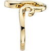 14k Yellow Gold Fashion Ring, Size 7 14k Yellow Gold Fashion Ring, Size 7