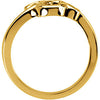 14k Yellow Gold Fashion Ring, Size 7 14k Yellow Gold Fashion Ring, Size 7