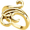 14k Yellow Gold Fashion Ring, Size 7 14k Yellow Gold Fashion Ring, Size 7