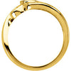14k Yellow Gold Fashion Ring, Size 7 14k Yellow Gold Fashion Ring, Size 7