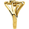 14k Yellow Gold Fashion Ring, Size 7 14k Yellow Gold Fashion Ring, Size 7