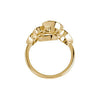 14k Yellow Gold Freeform Ring, Size 7 14k Yellow Gold Freeform Ring, Size 7