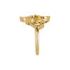 14k Yellow Gold Freeform Ring, Size 7 14k Yellow Gold Freeform Ring, Size 7