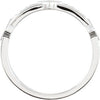 Sterling Silver Stackable Fashion Ring, Size 7 Sterling Silver Stackable Fashion Ring, Size 7
