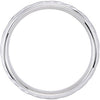 14k White Gold Comfort-Fit Hand-Woven Band , Size 10 14k White Gold Comfort-Fit Hand-Woven Band , Size 10