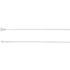 Sterling Silver 0.85mm Rope 18-inch Chain with Spring Ring Sterling Silver 0.85mm Rope 18-inch Chain with Spring Ring