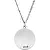 Sterling Silver 18.25 Round St. Martin de Porres Medal Sterling Silver 18.25 Round St. Martin de Porres Medal