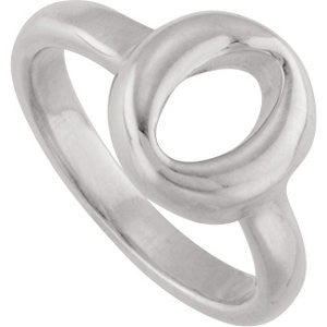 Sterling Silver Fashion Ring, Size 6 Sterling Silver Fashion Ring, Size 6