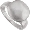 Round Fashion Ring in Sterling Silver ( Size 6 ) Round Fashion Ring in Sterling Silver ( Size 6 )
