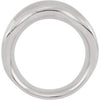 Sterling Silver Wavy Fashion Ring , Size 8 Sterling Silver Wavy Fashion Ring , Size 8