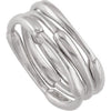 Set of 3 Stackable Rings in Sterling Silver ( Size 6 ) Set of 3 Stackable Rings in Sterling Silver ( Size 6 )