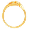 14k White Gold Freeform Ring, Size 6 14k White Gold Freeform Ring, Size 6