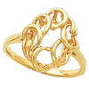 Metal Fashion Ring in 14k Yellow Gold ( Size 6 ) Metal Fashion Ring in 14k Yellow Gold ( Size 6 )