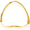 14k Yellow Gold V Shaped African Band, Size 6 14k Yellow Gold V Shaped African Band, Size 6