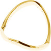 14k Yellow Gold V Shaped African Band, Size 6 14k Yellow Gold V Shaped African Band, Size 6
