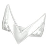 Metal Fashion Ring in 14k White Gold ( Size 6 ) Metal Fashion Ring in 14k White Gold ( Size 6 )