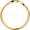 14k Yellow Gold "V" Ring, Size 6 14k Yellow Gold "V" Ring, Size 6