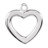 Petite Heart Dangle in Sterling Silver Petite Heart Dangle in Sterling Silver