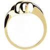 14k Yellow Gold Fashion Ring, Size 6 14k Yellow Gold Fashion Ring, Size 6