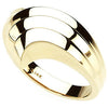 14k Yellow Gold Fashion Ring, Size 6 14k Yellow Gold Fashion Ring, Size 6