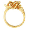 14k Yellow Gold Nugget Ring, Size 6 14k Yellow Gold Nugget Ring, Size 6